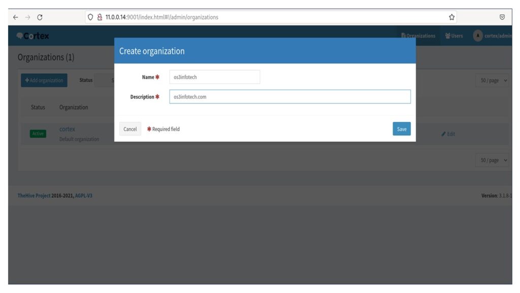 Security Incident Response Using TheHive & Cortex – OS3 Infotech